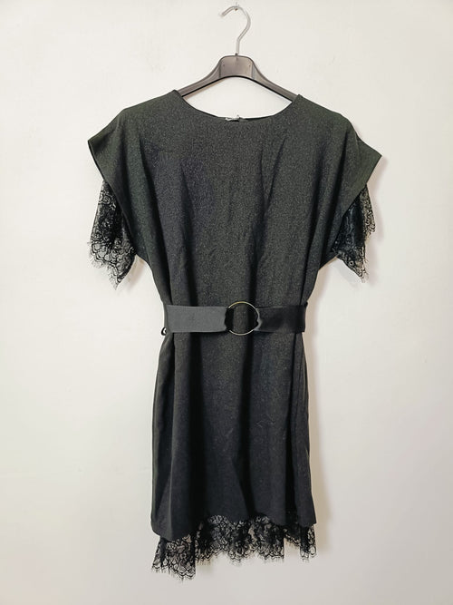 Abito lurex pizzo