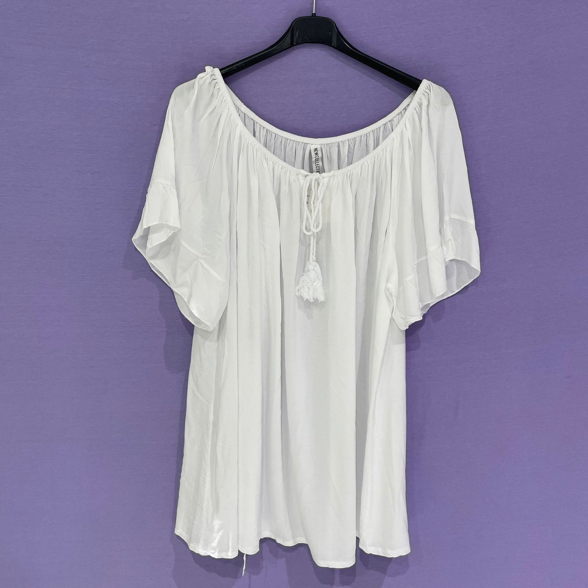 Blusa scollo morbido