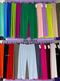 Pantalone gamba ampia taglio classico