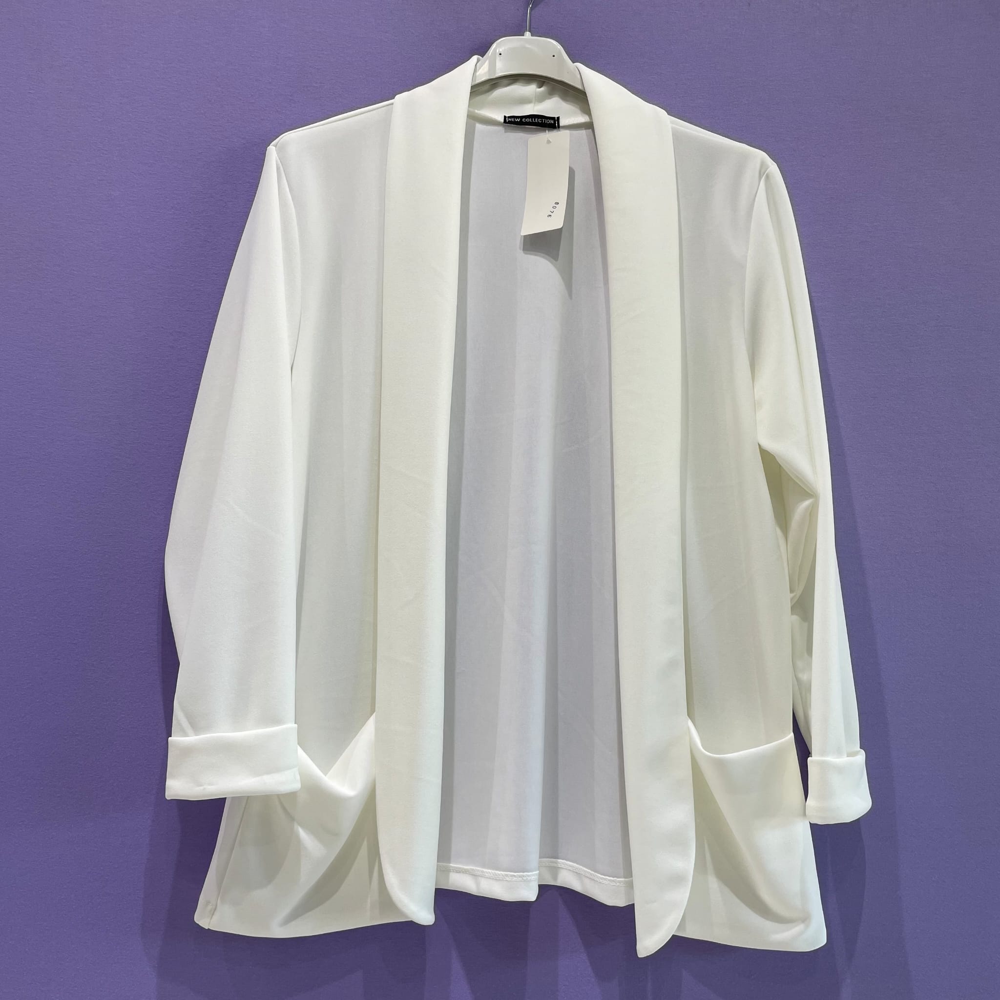 Blazer curvy manica dritta taglie comode