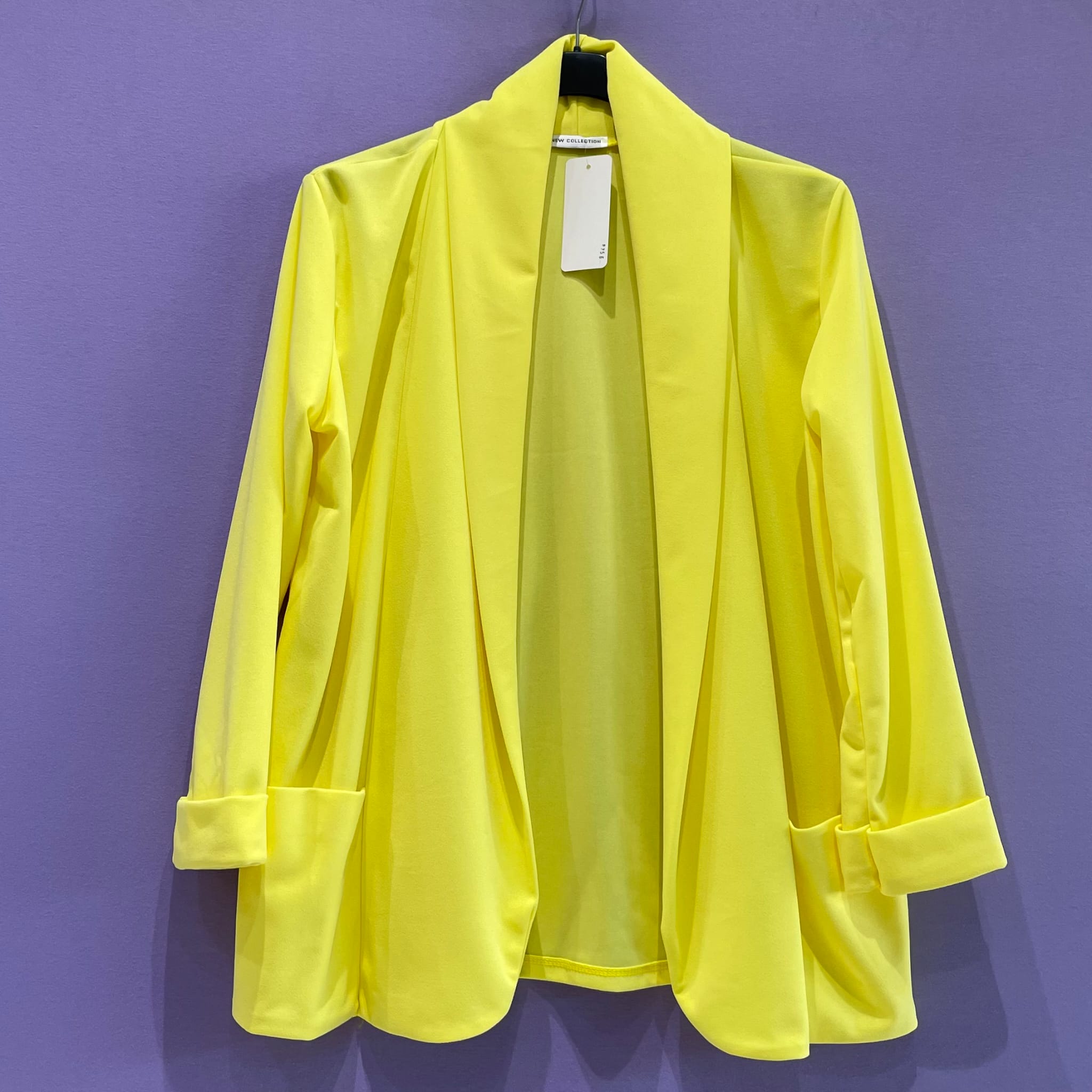 Blazer curvy manica dritta taglie comode