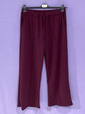 Maxi pantalone laccio elasticizzato curvy