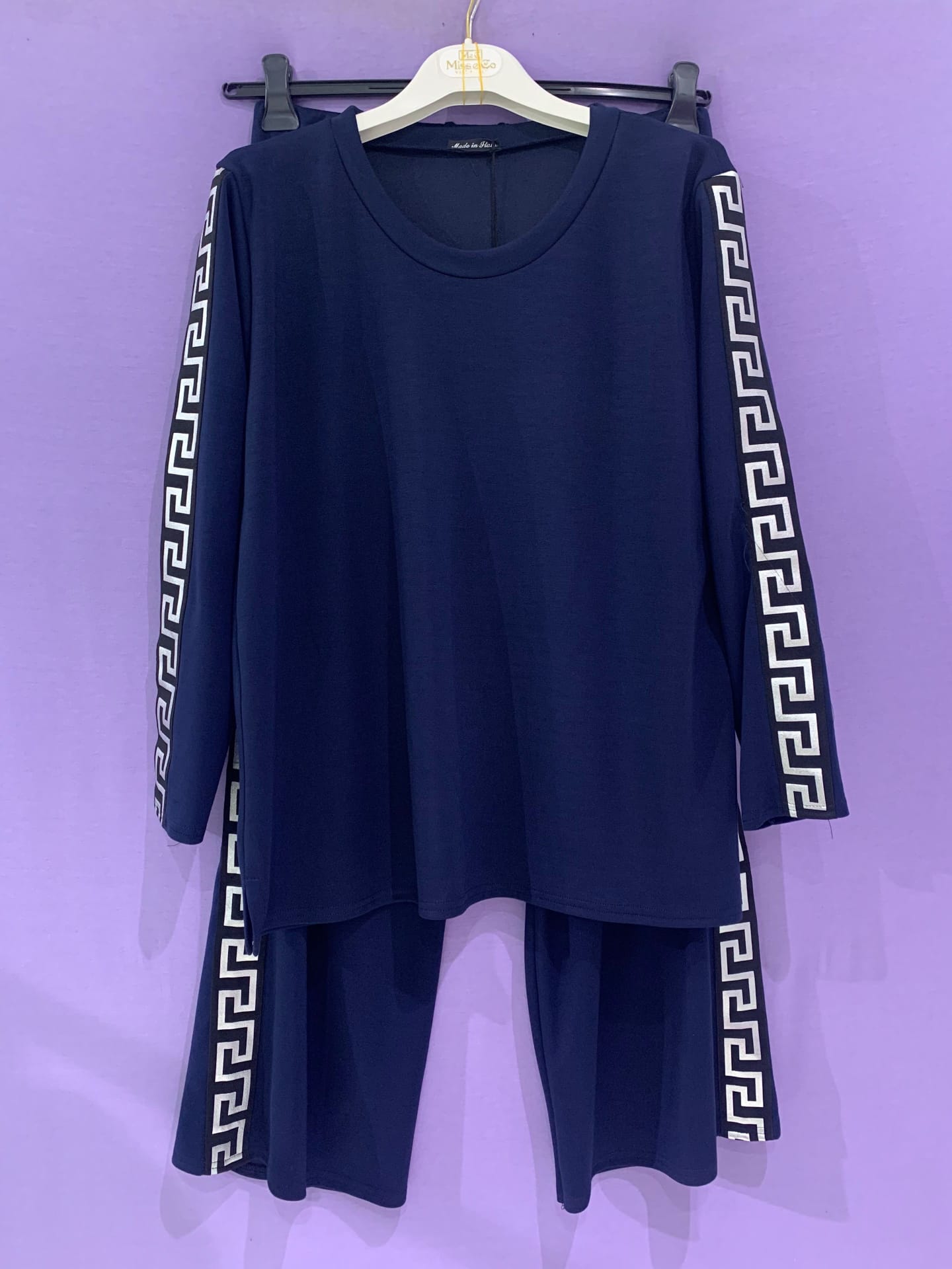 Maxi tuta elasticizzata curvy