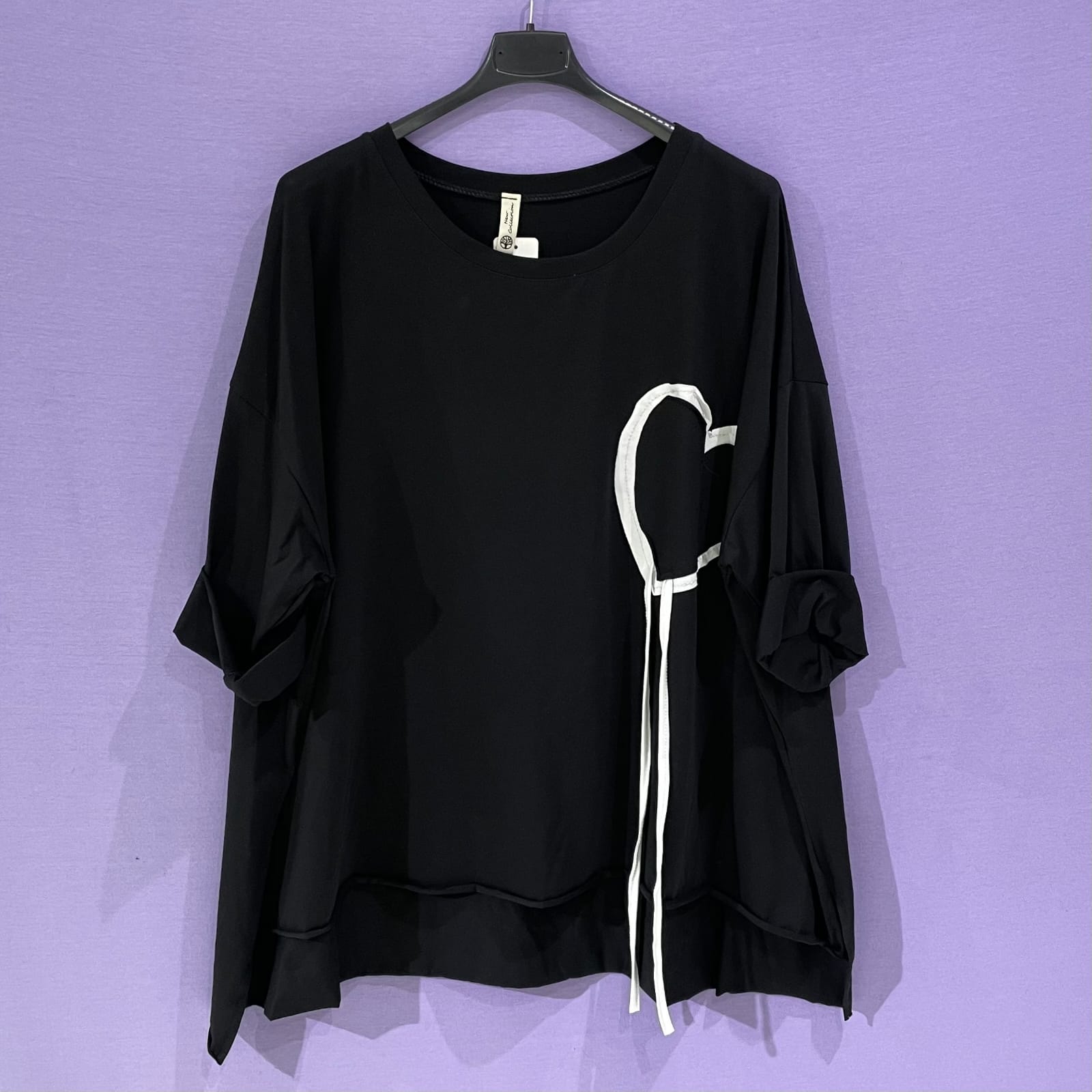 Maxi maglia Heart curvy
