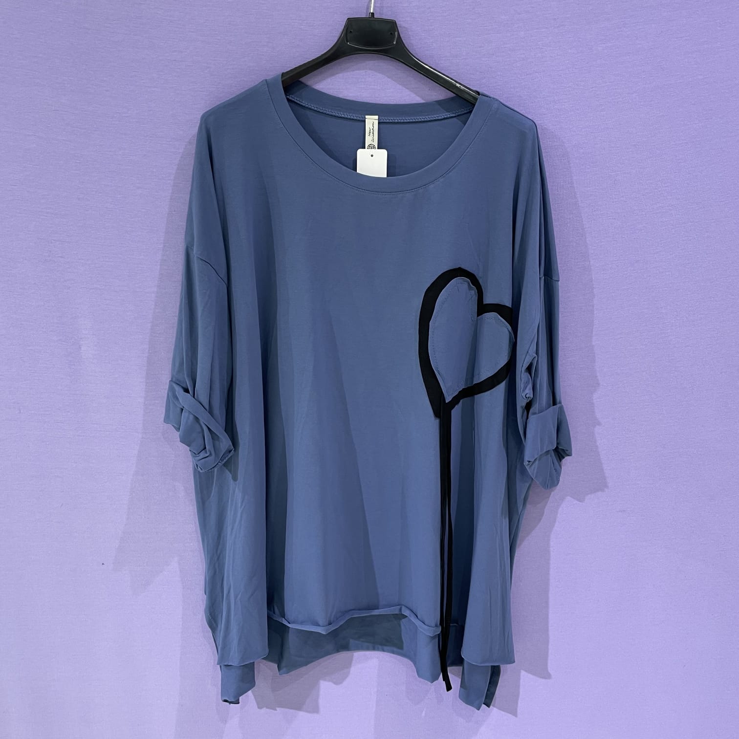 Maxi maglia Heart curvy