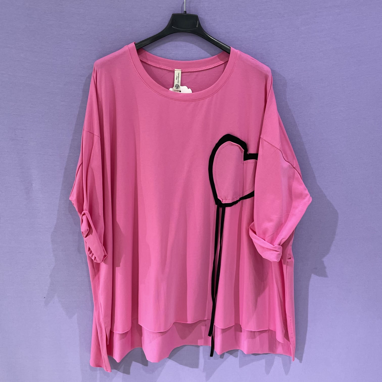 Maxi maglia Heart curvy