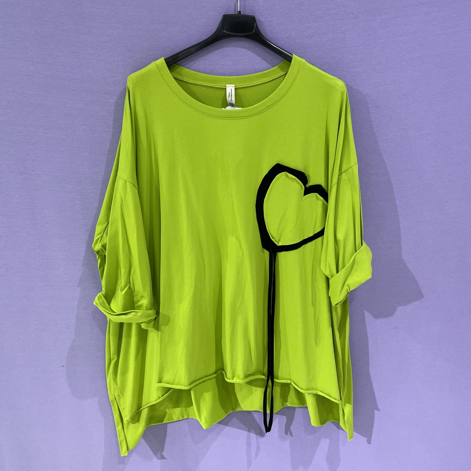 Maxi maglia Heart curvy