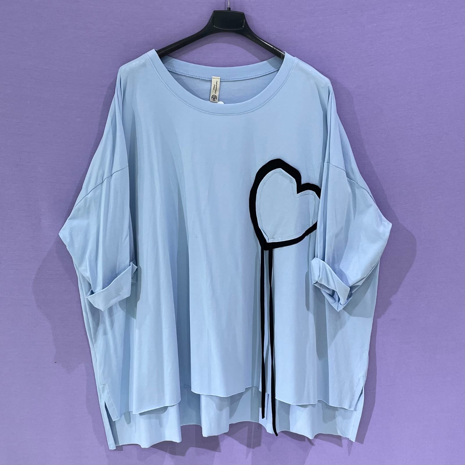 Maxi maglia Heart curvy