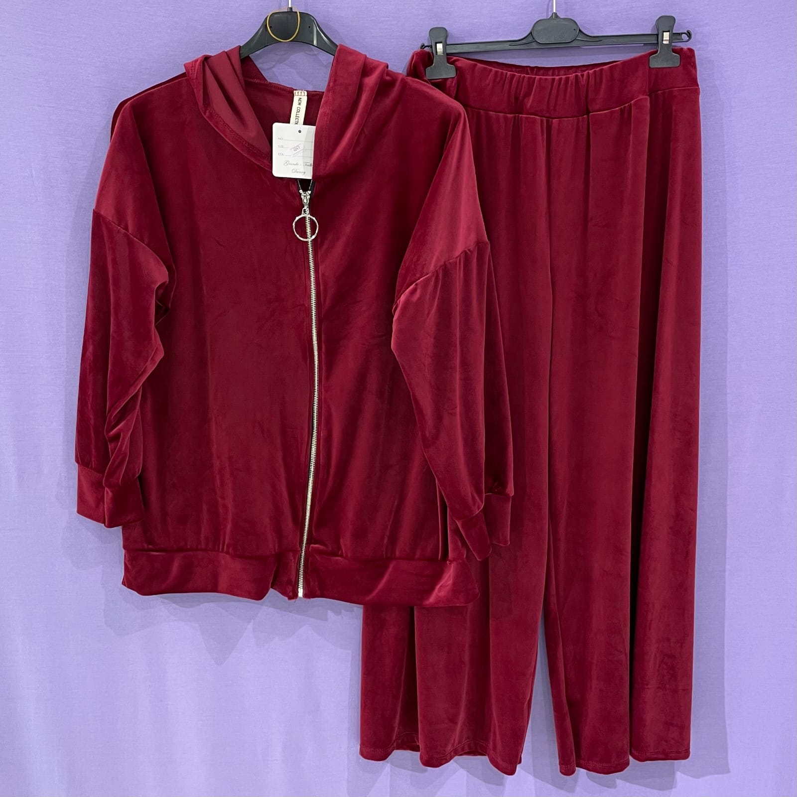 Maxi tuta ciniglia curvy