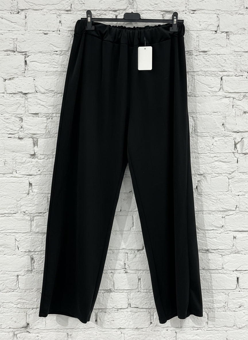 Maxi pantalone ciniglia curvy
