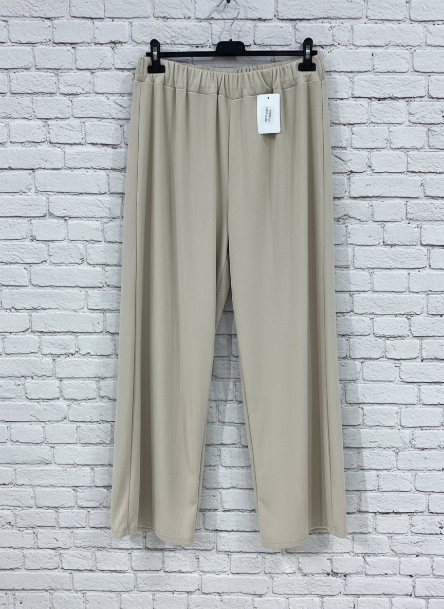 Maxi pantalone ciniglia curvy