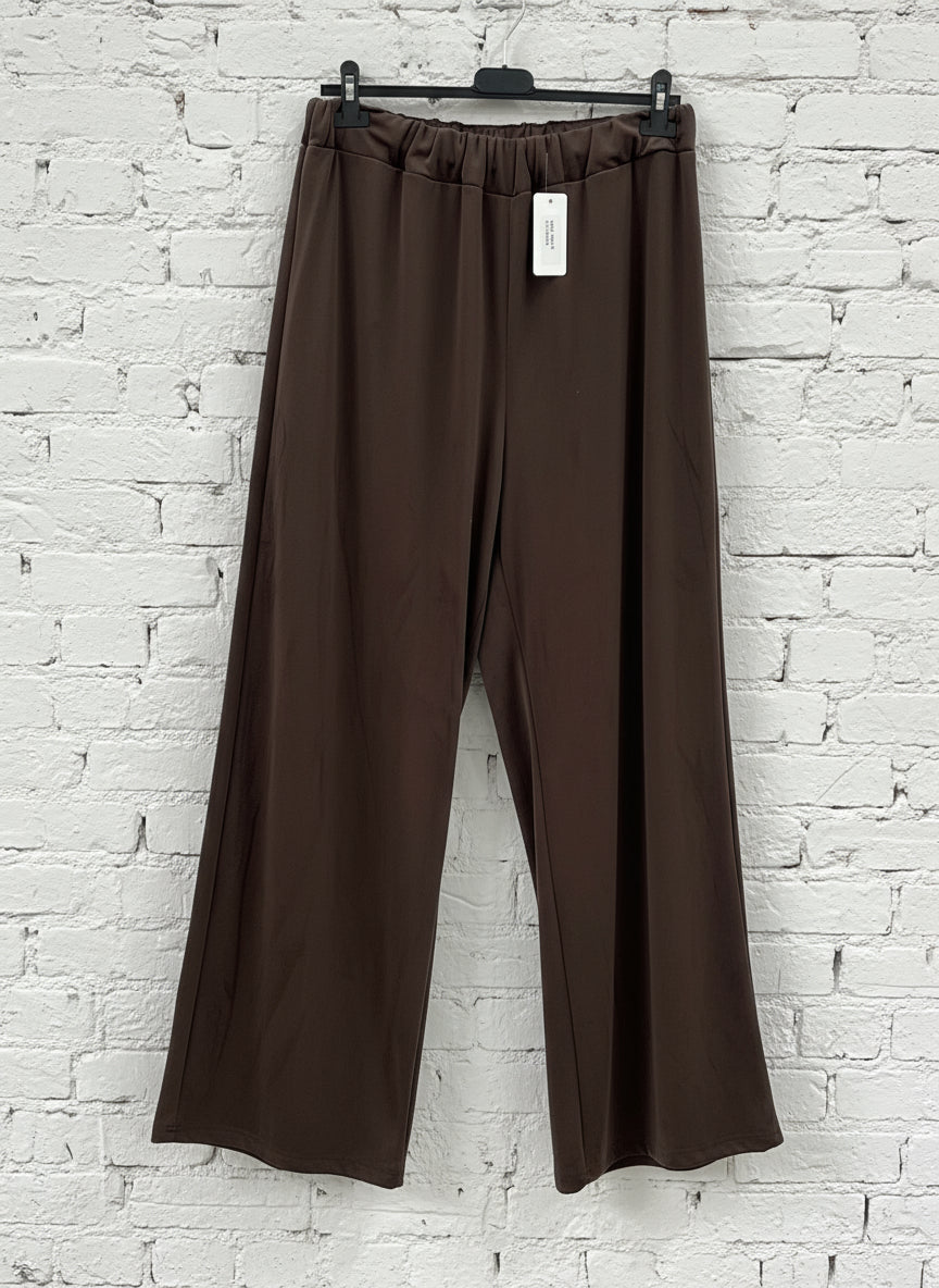Maxi pantalone ciniglia curvy