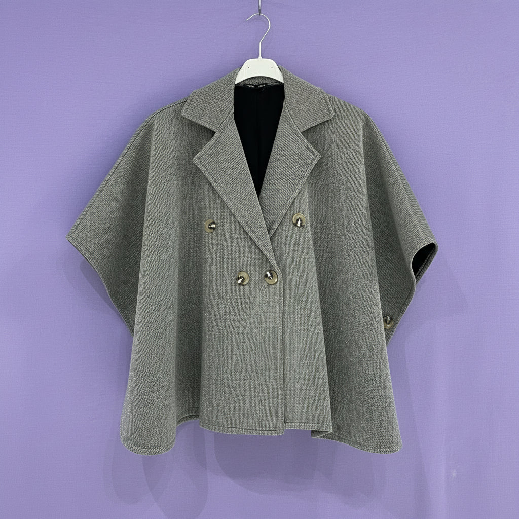 Maxi cappa lurex donna curvy