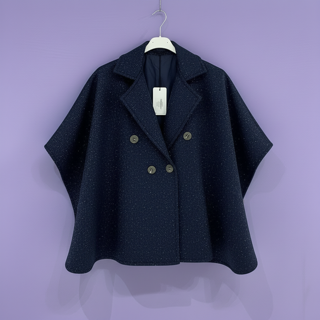 Maxi cappa lurex donna curvy