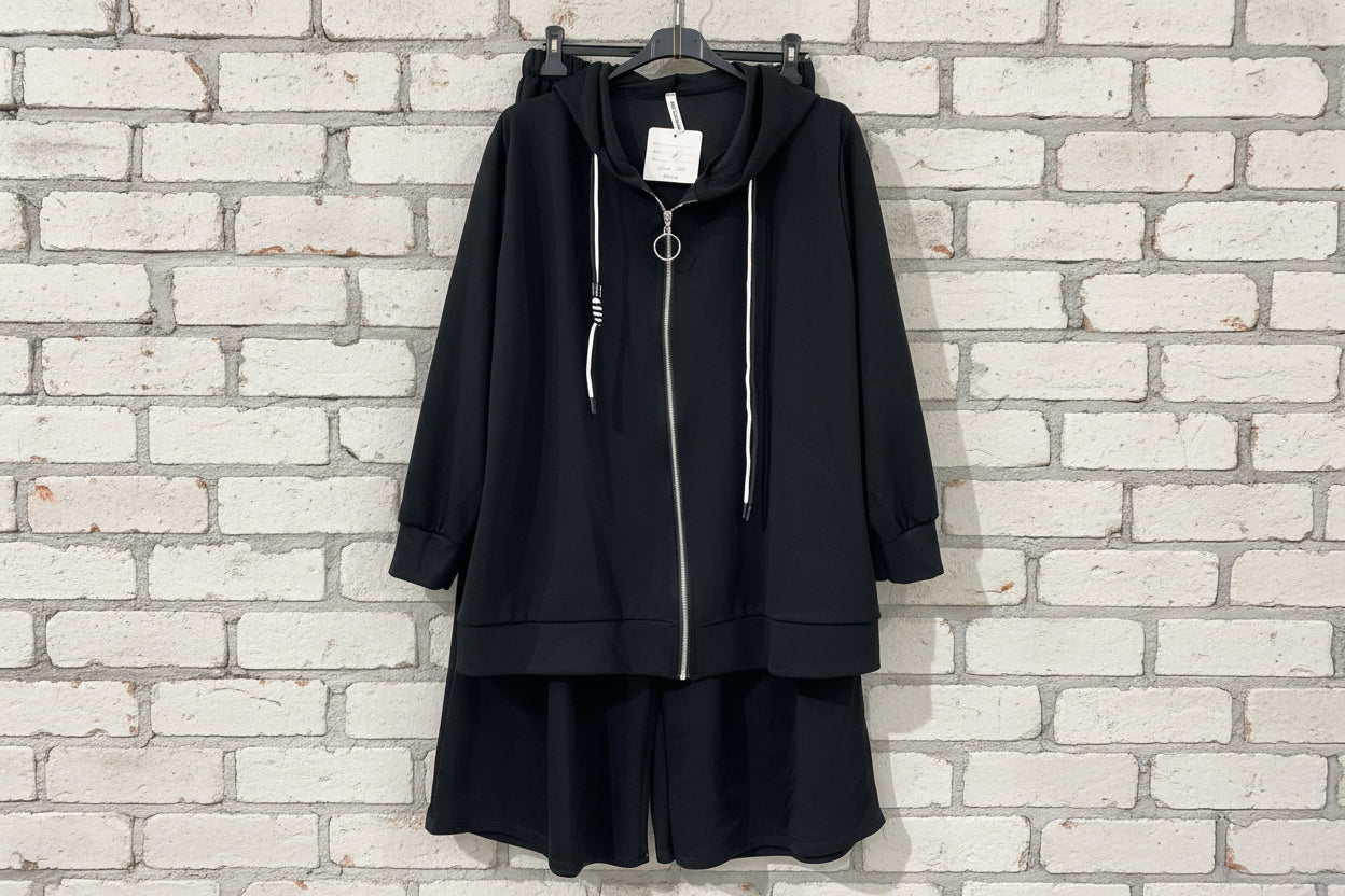 Maxi tuta morbida elasticizzata curvy