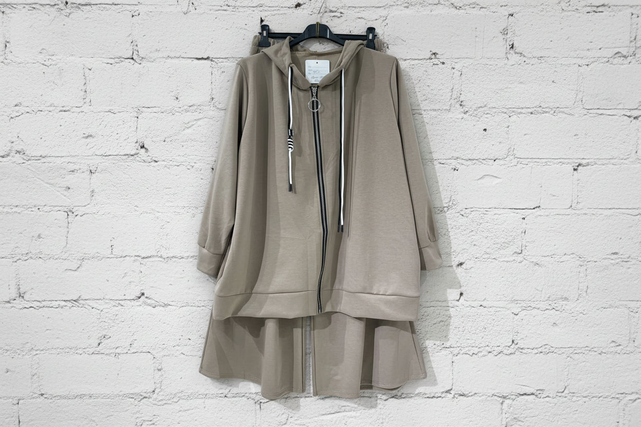 Maxi tuta morbida elasticizzata curvy