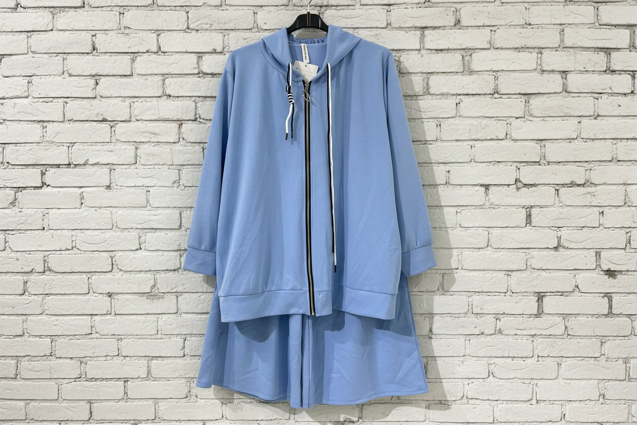 Maxi tuta morbida elasticizzata curvy