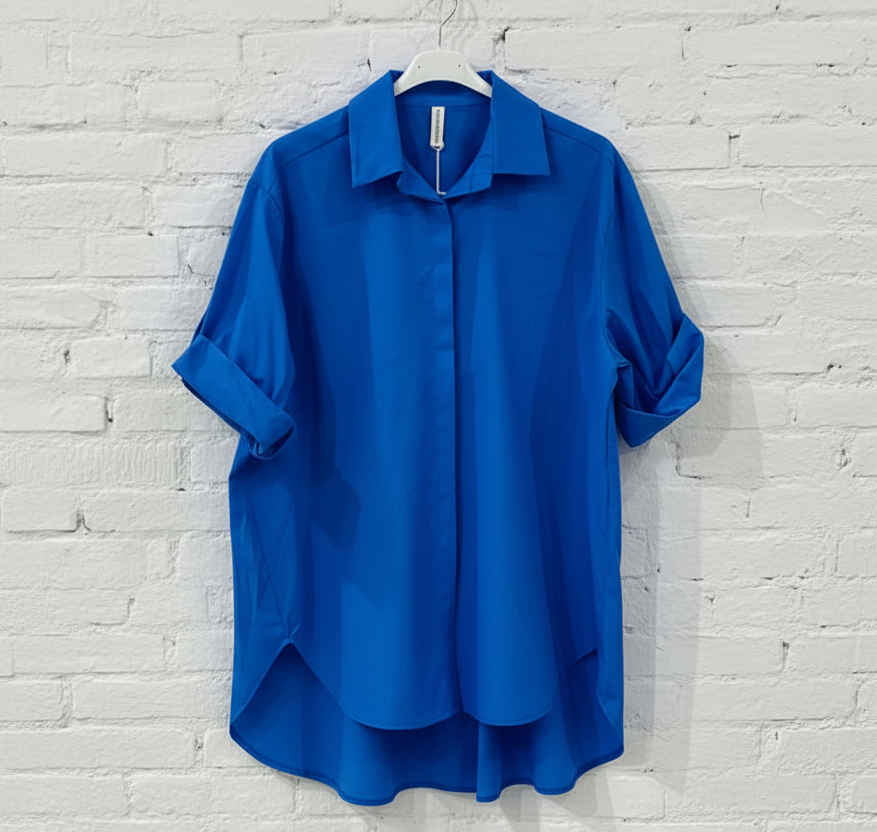 Camicia puro cotone curvy