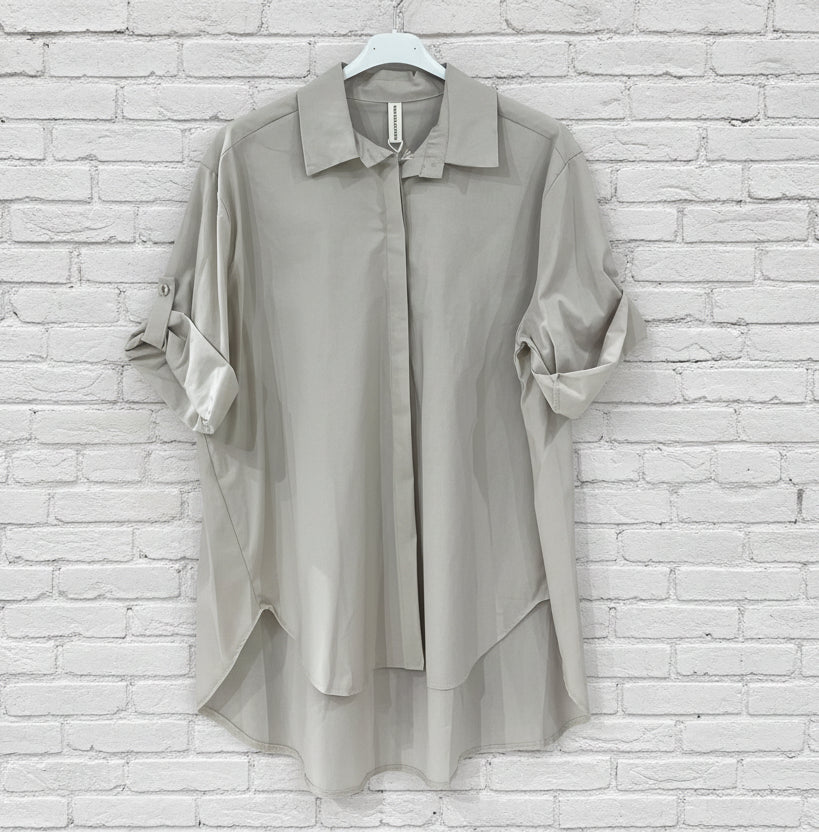 Camicia puro cotone curvy