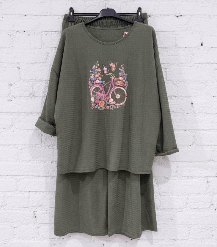 Completo butterfly elasticizzato curvy