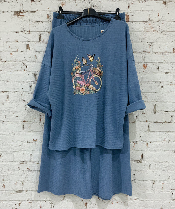 Completo butterfly elasticizzato curvy