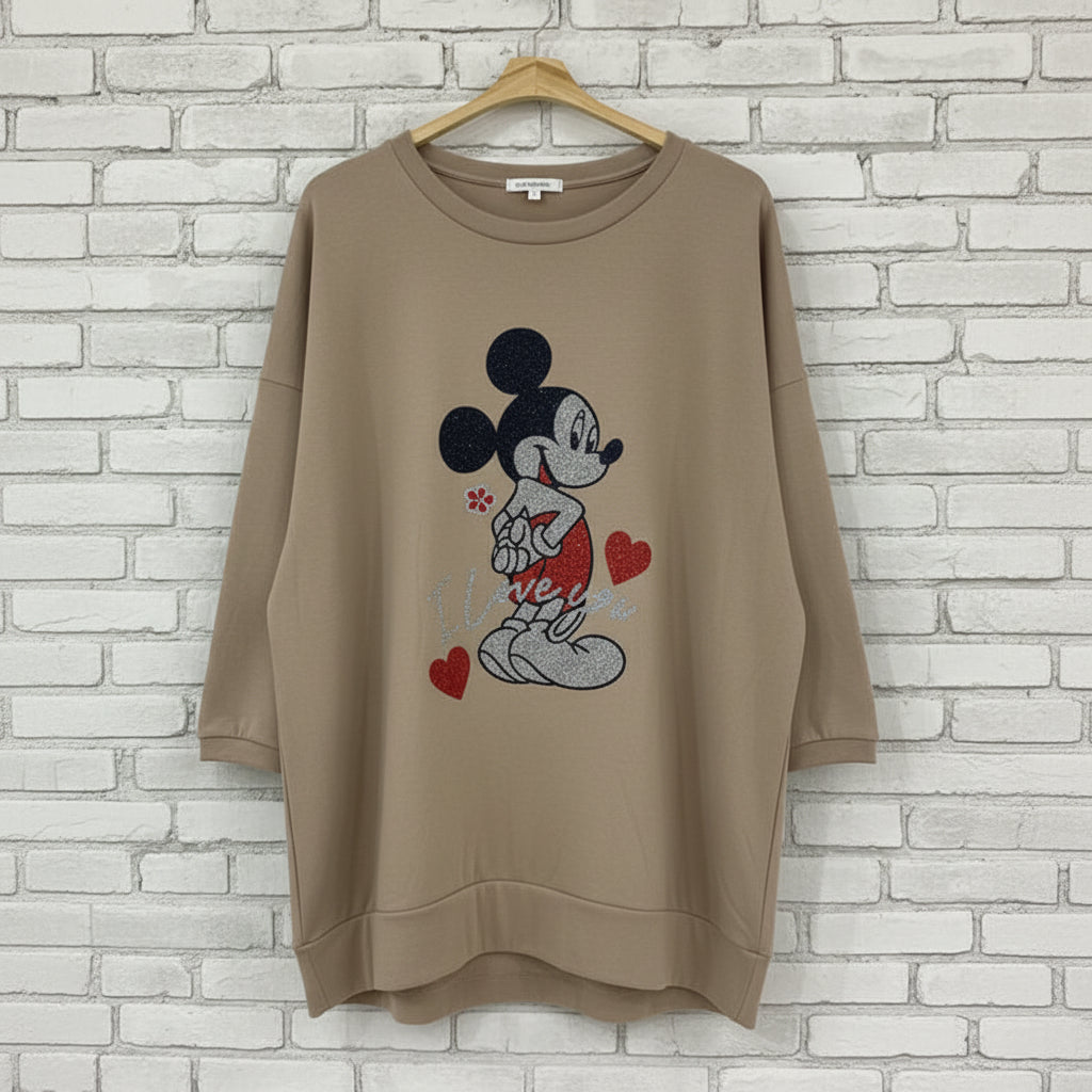 Maxi maglia Minnie curvy