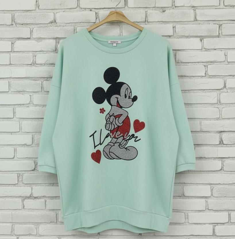 Maxi maglia Minnie curvy