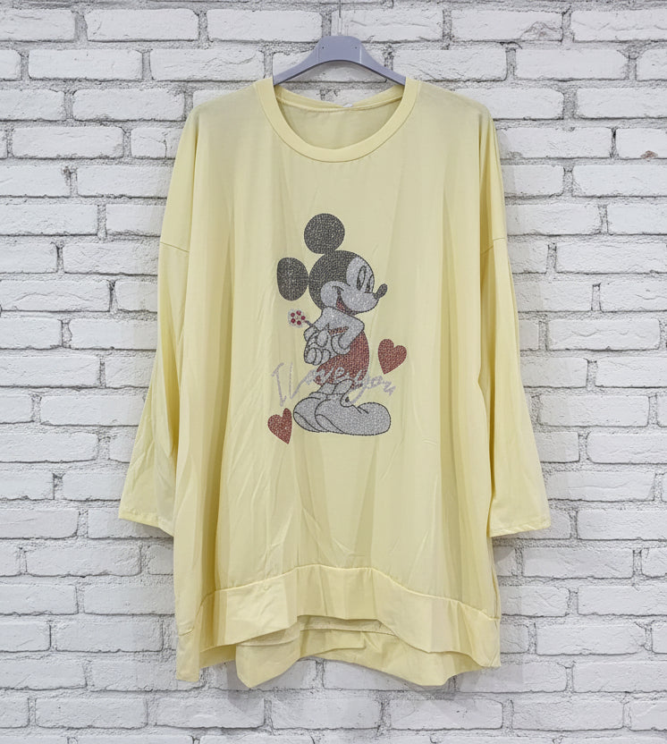 Maxi maglia Minnie curvy