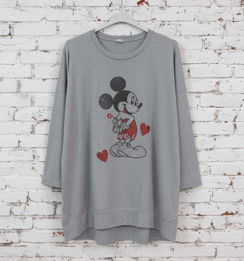 Maxi maglia Minnie curvy