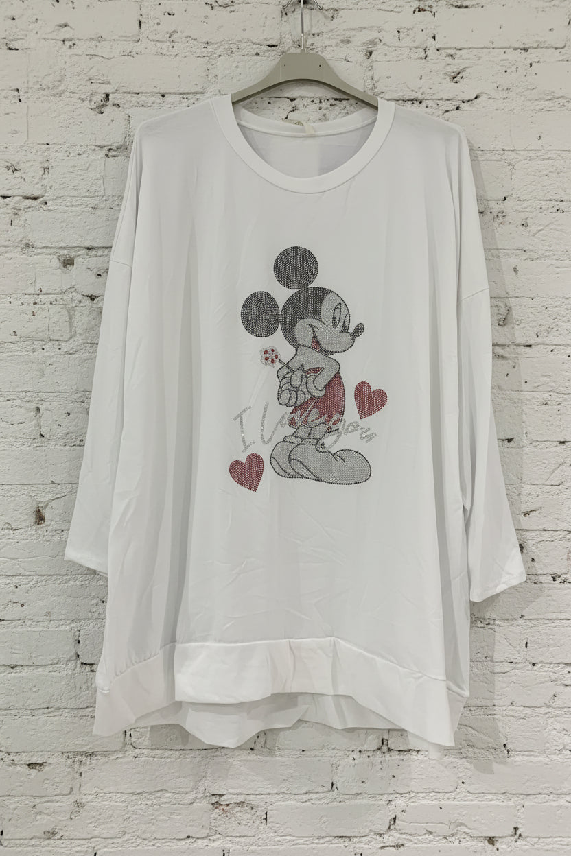 Maxi maglia Minnie curvy