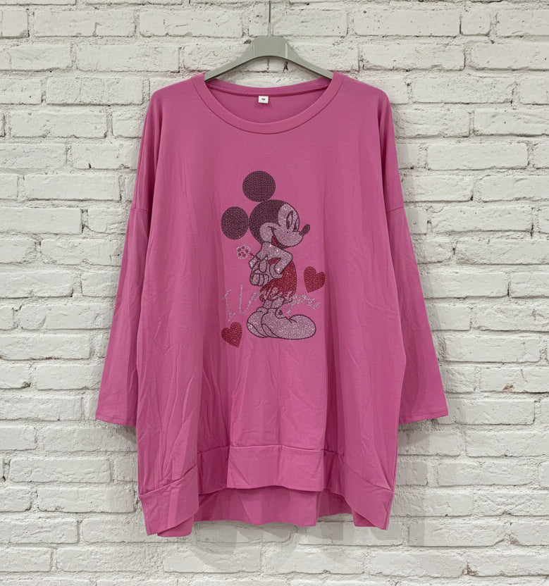 Maxi maglia Minnie curvy