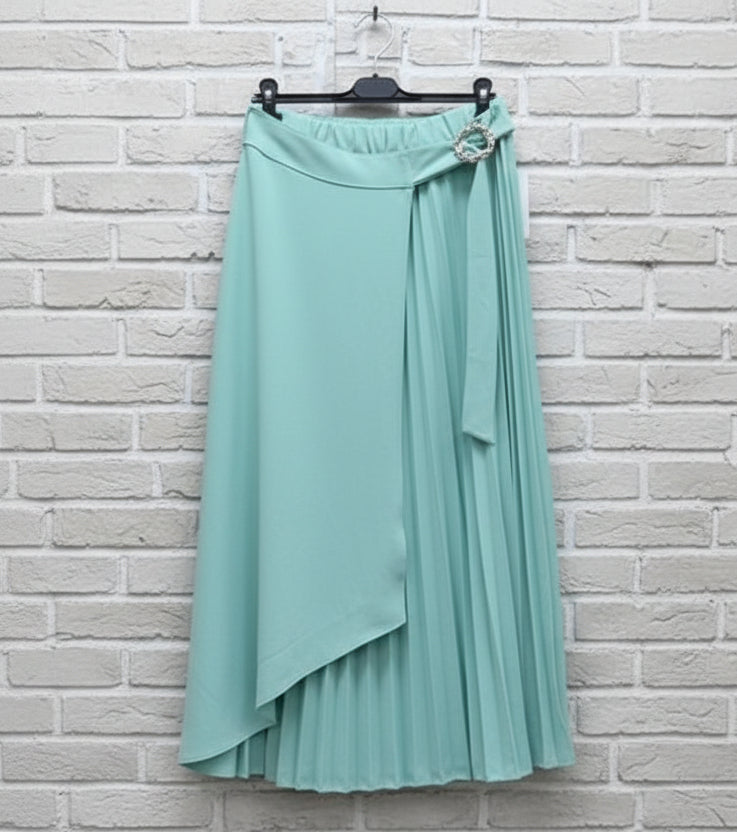 Maxi gonna plissé curvy