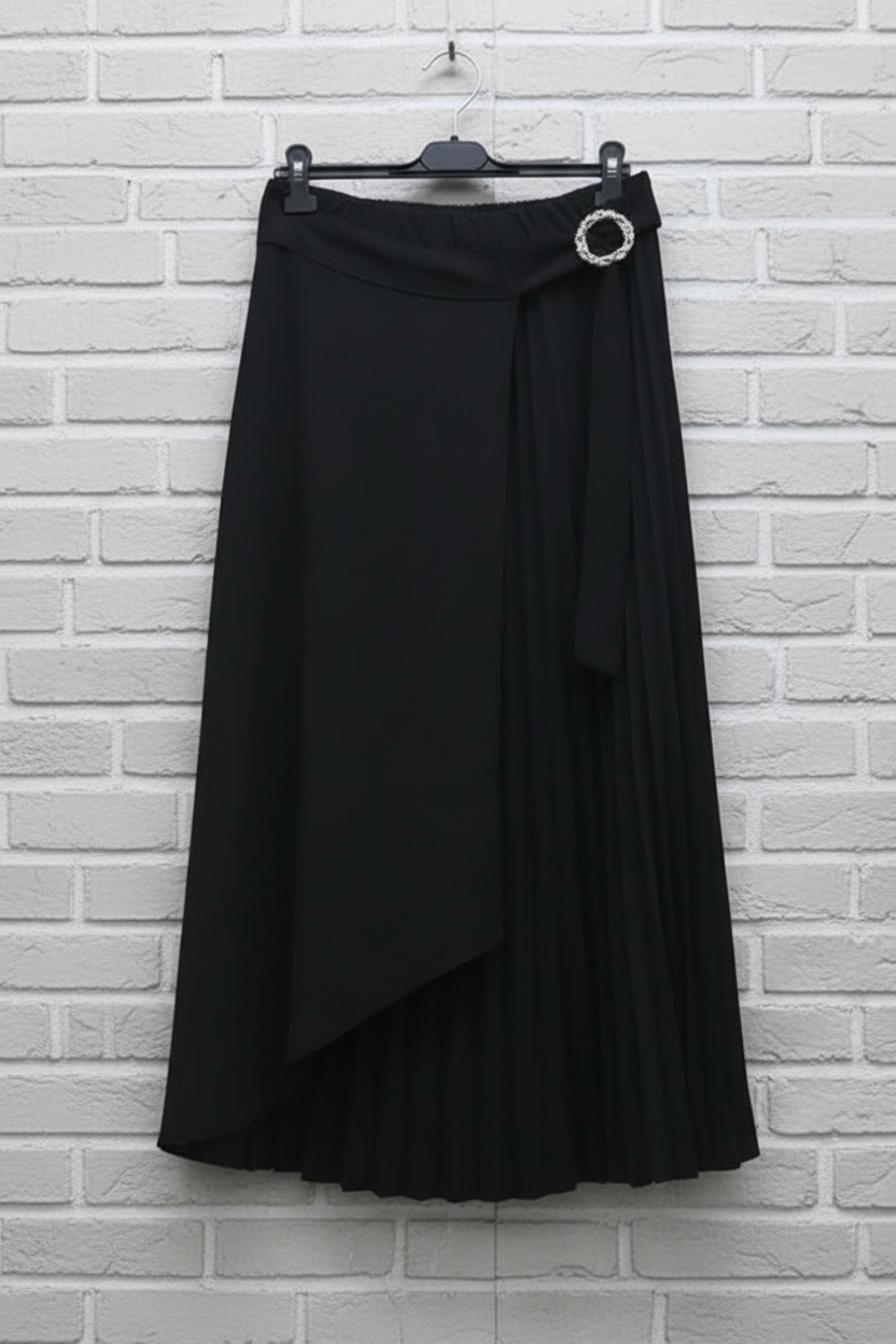 Maxi gonna plissé curvy