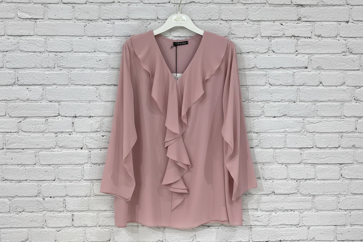 Maxi maglia drappeggio curvy