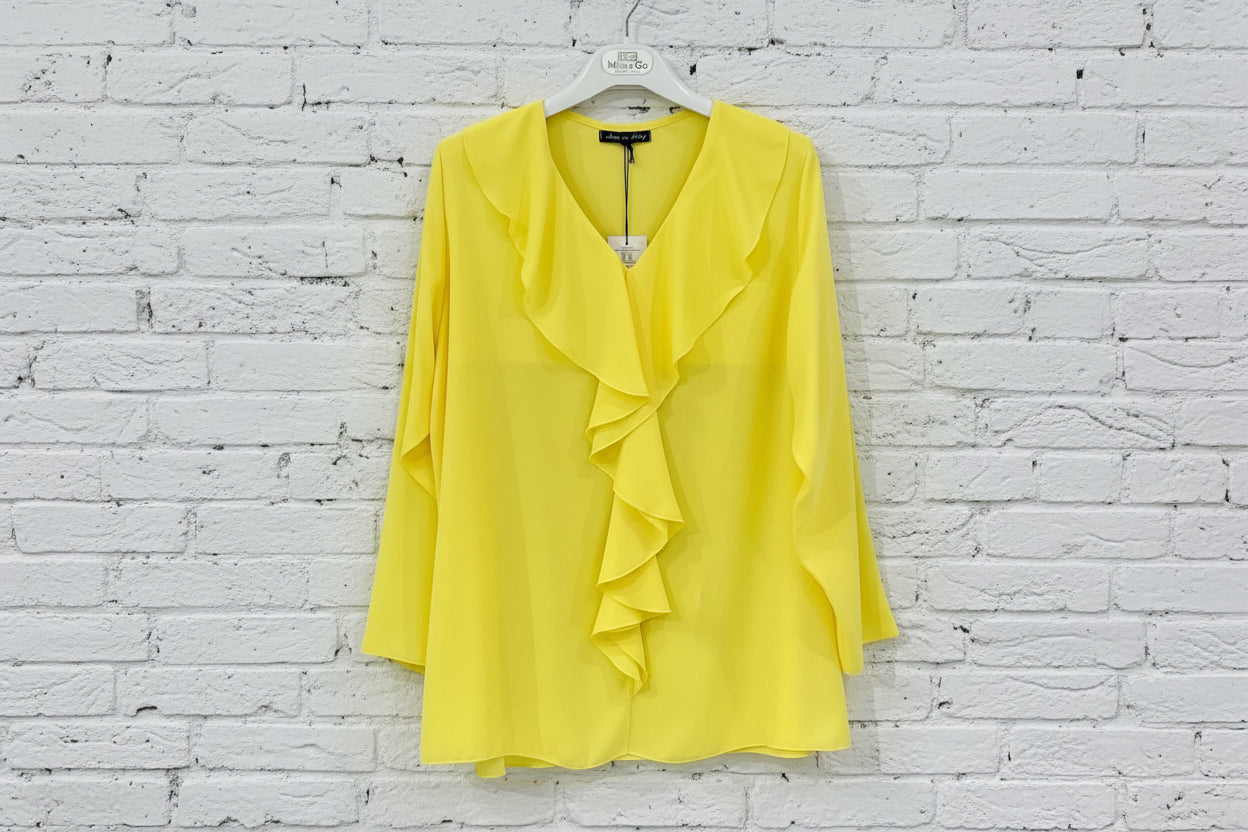 Maxi maglia drappeggio curvy