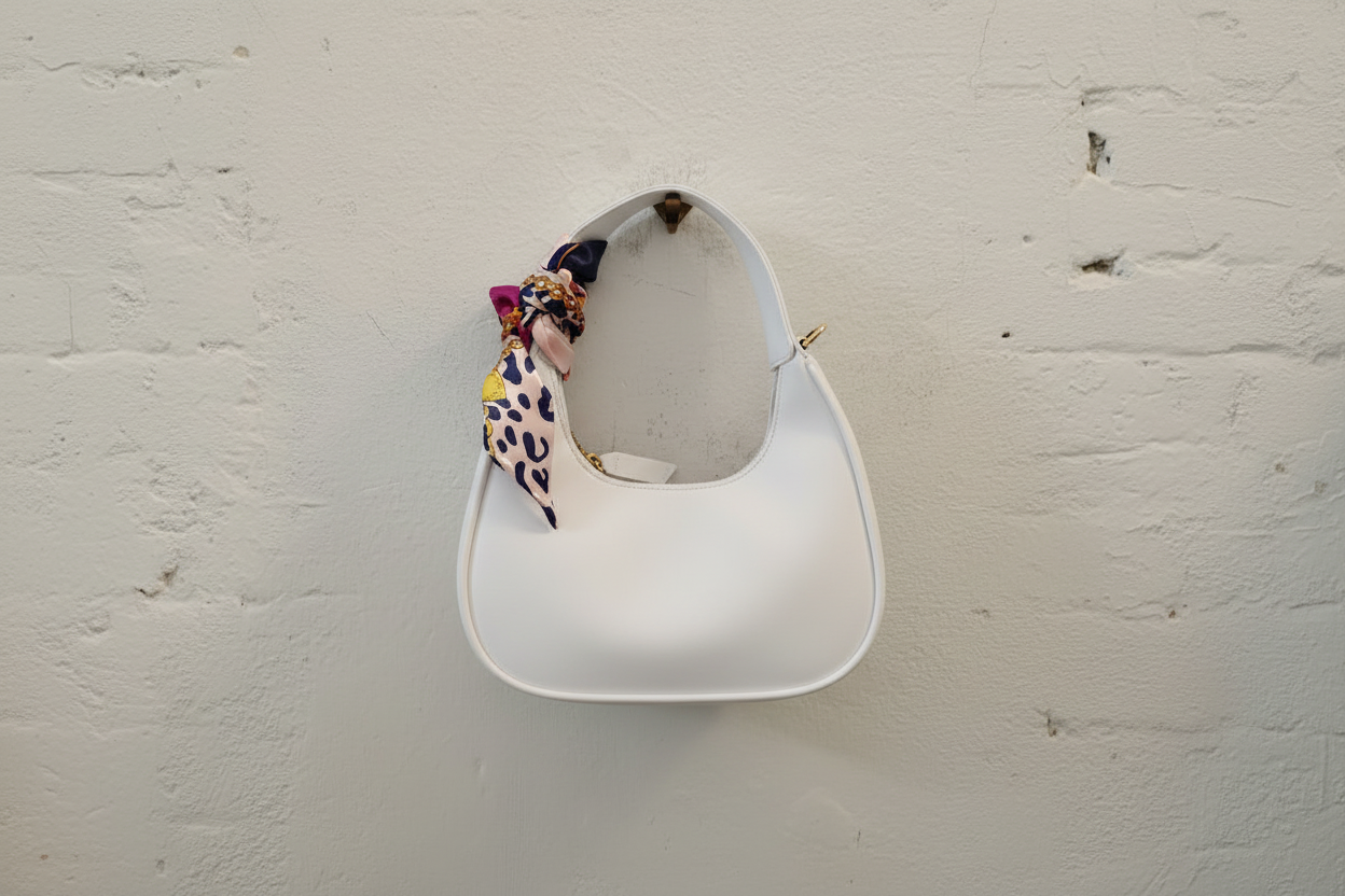 City bag mezzaluna Cindy ecopelle