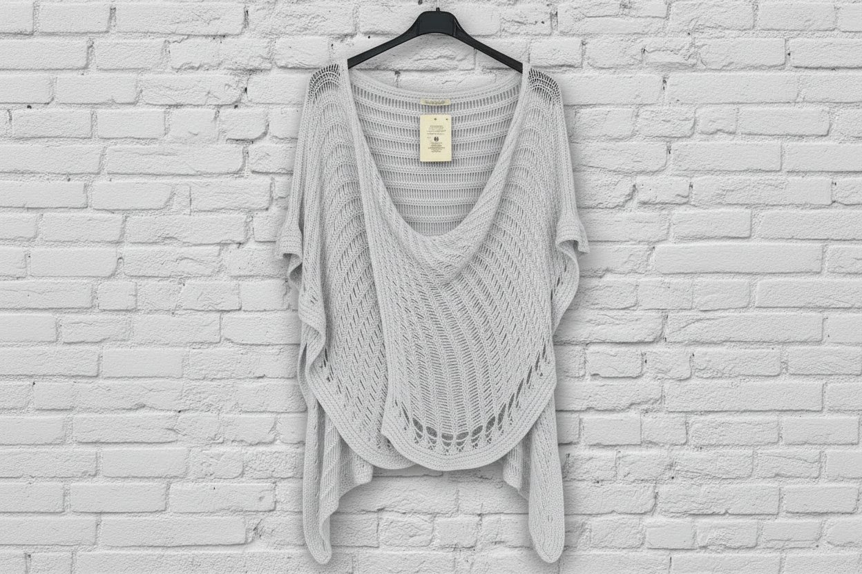 Maxi maglia rete intrecciata curvy