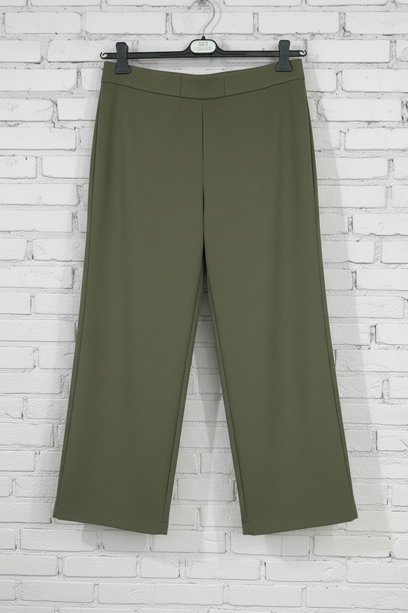 Maxi pantalone slip-on curvy