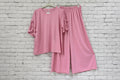 Completo laccetti t-shirt pantalone curvy