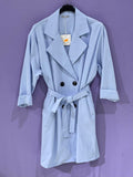 Trench 3/4 doppio petto curvy