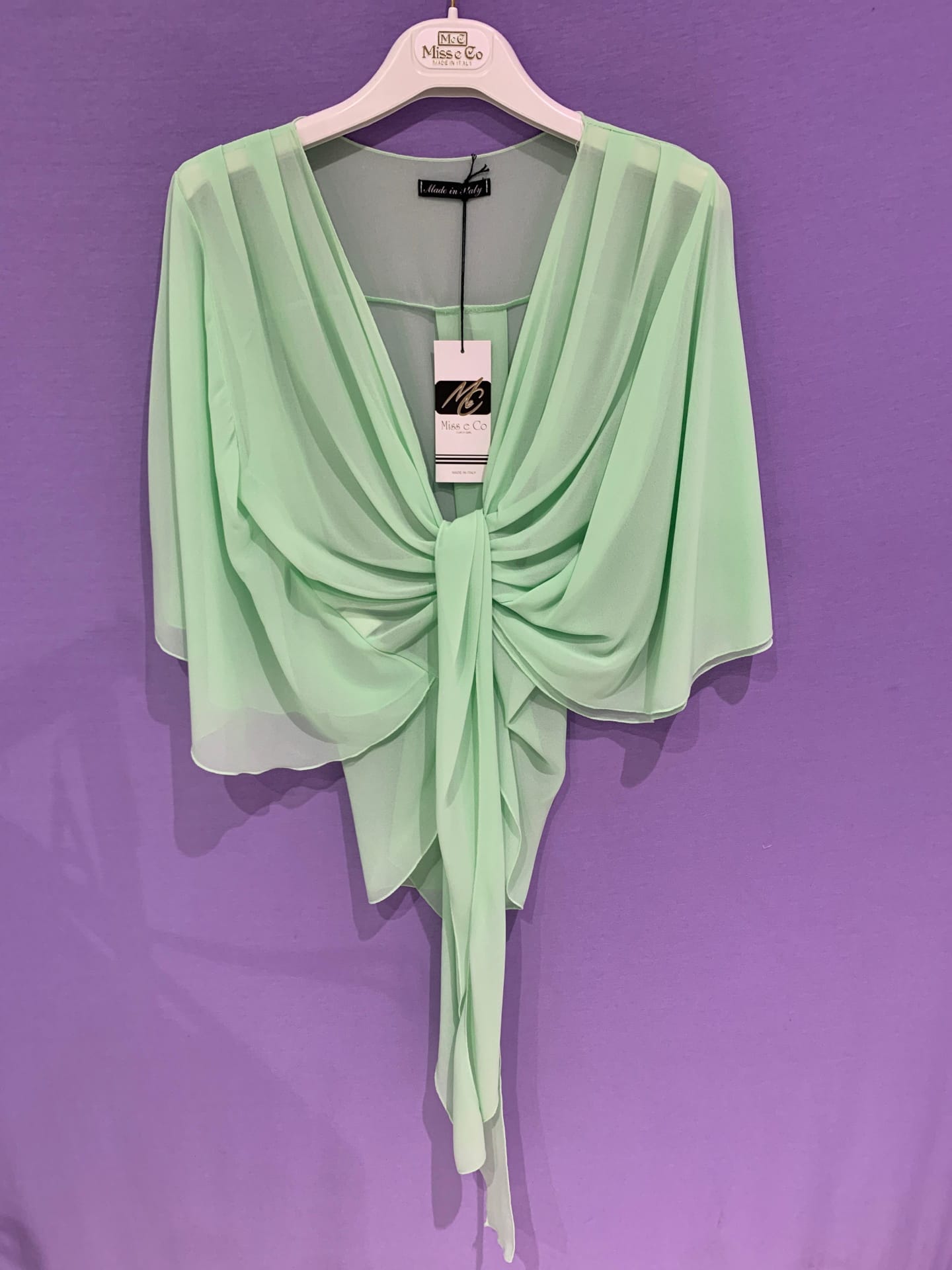 Coprispalle fiocco per tutte