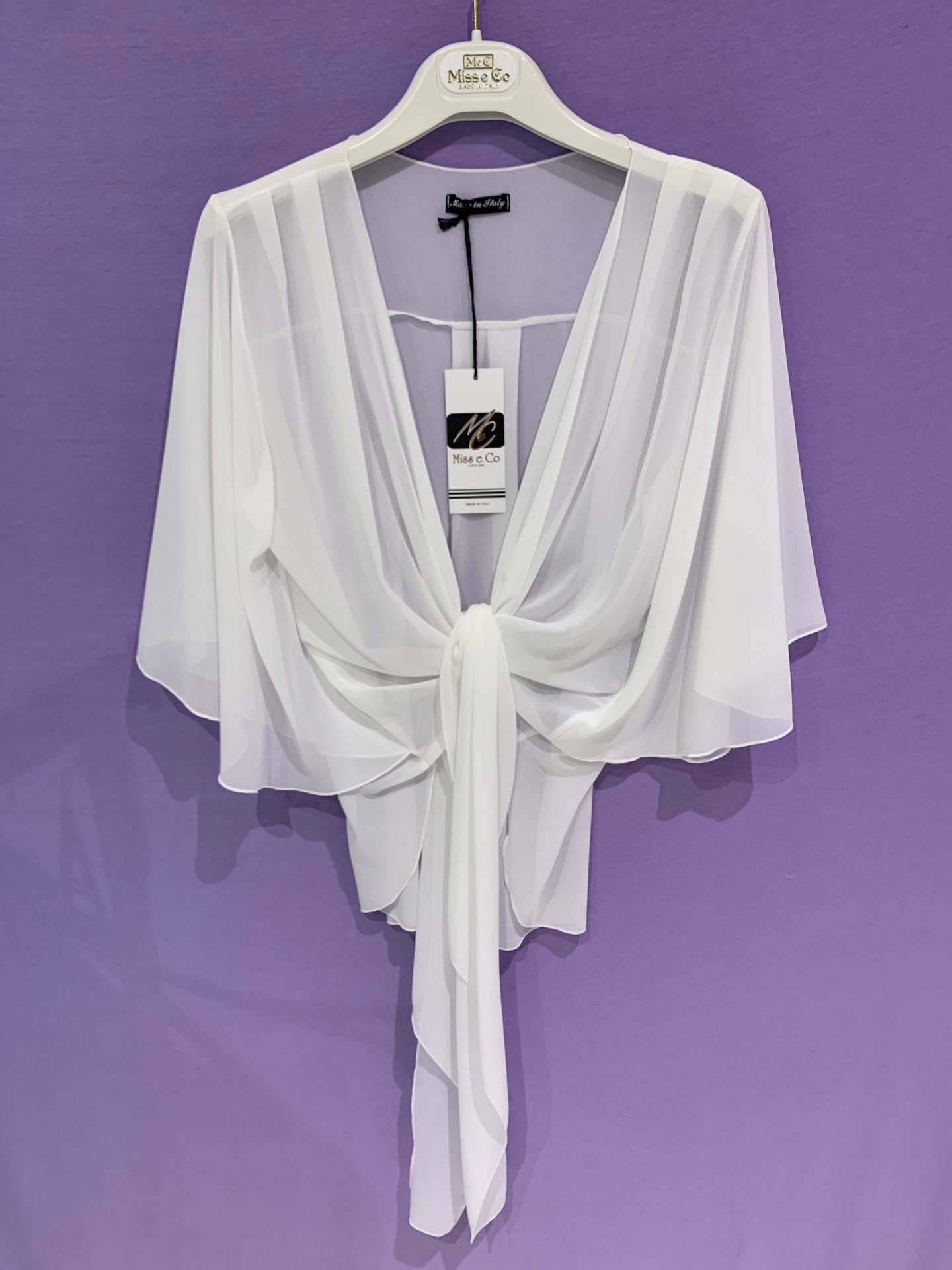 Coprispalle fiocco per tutte