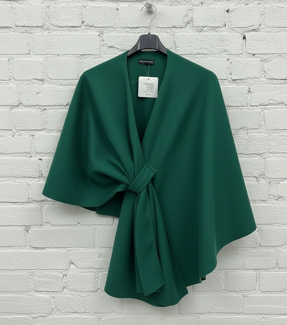 Mantella poncho pannetto curvy