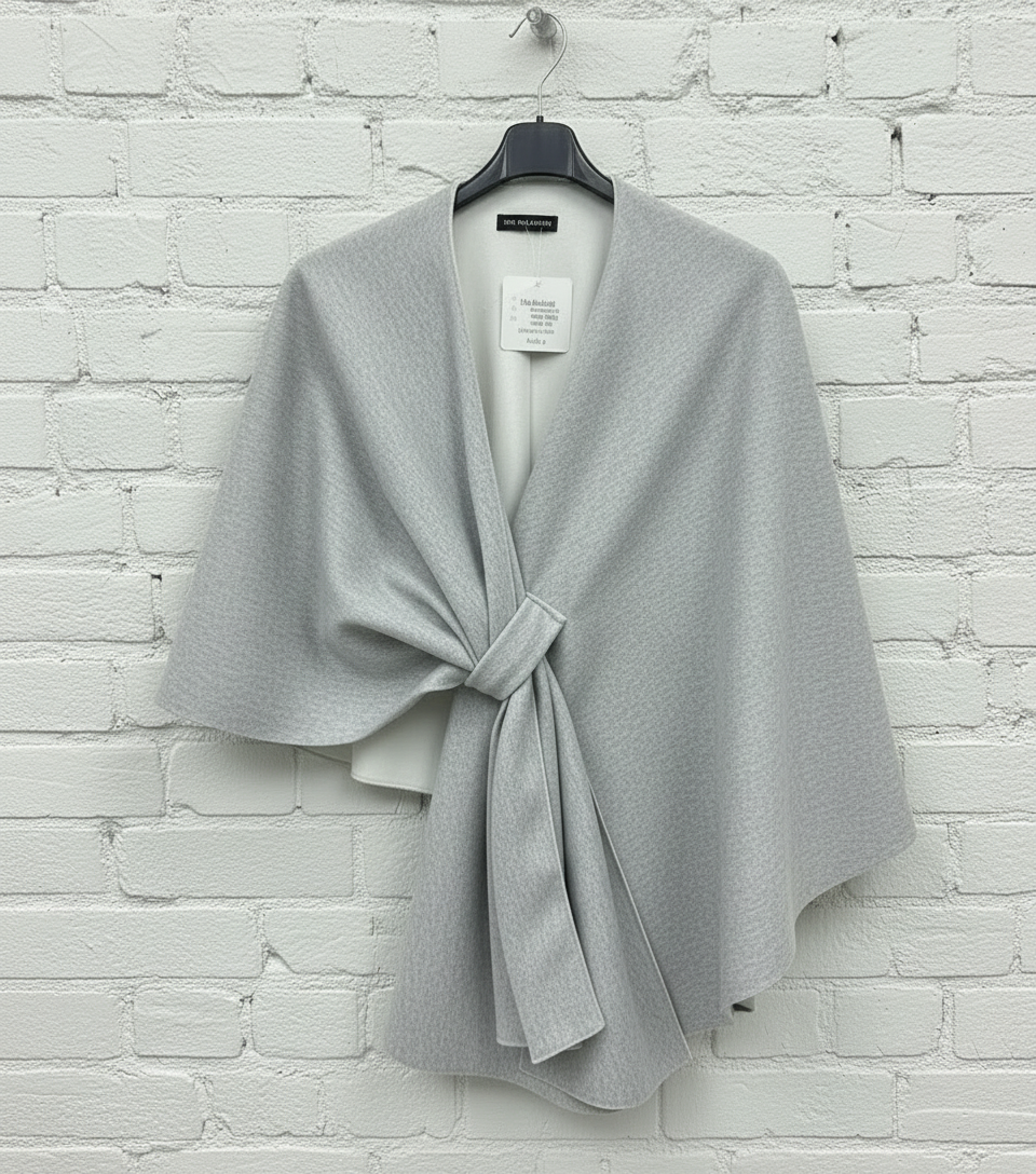 Mantella poncho pannetto curvy