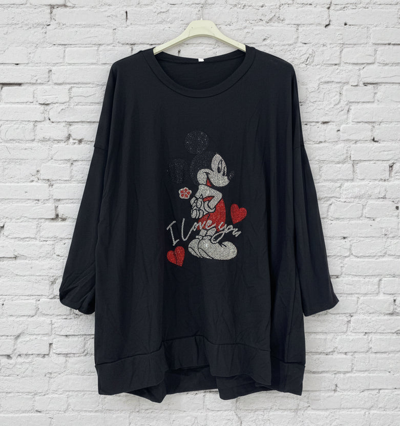 Maxi maglia Minnie curvy
