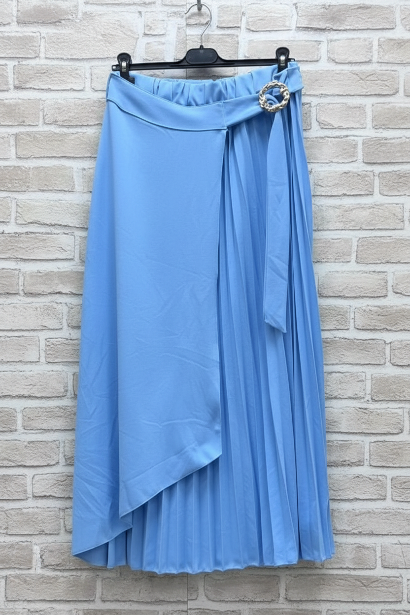 Maxi gonna plissé curvy