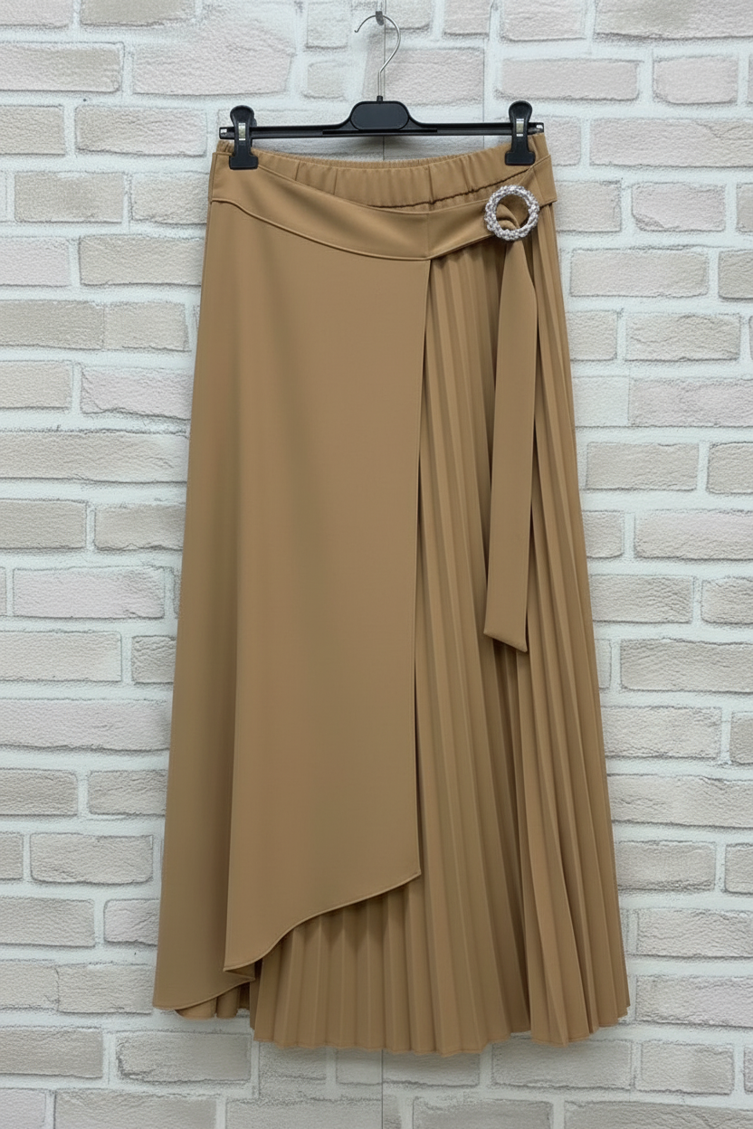 Maxi gonna plissé curvy