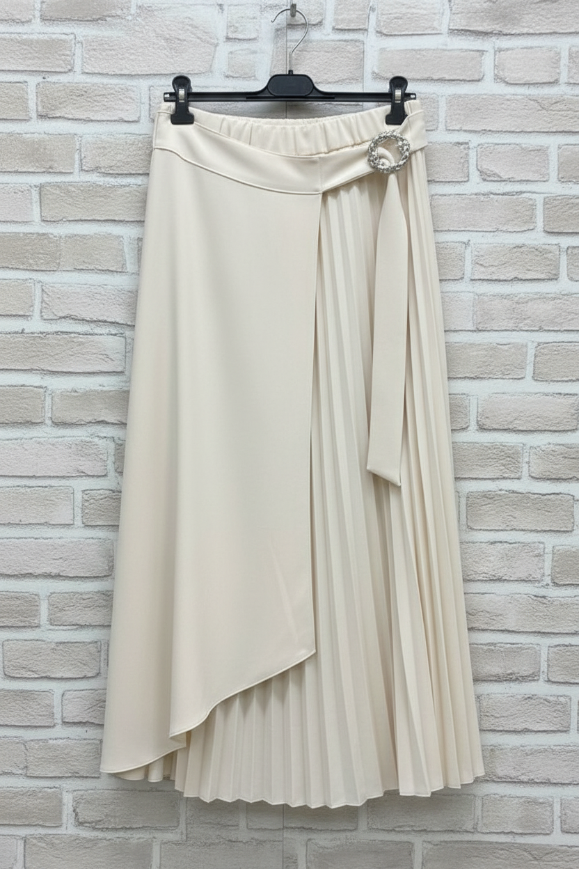 Maxi gonna plissé curvy