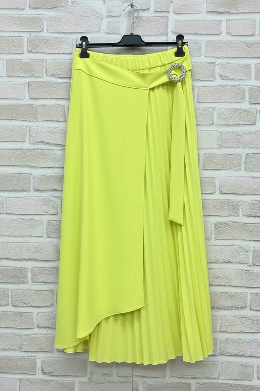 Maxi gonna plissé curvy