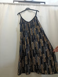 Abito spallina fine Diana - Prima Fila Moda Curvy